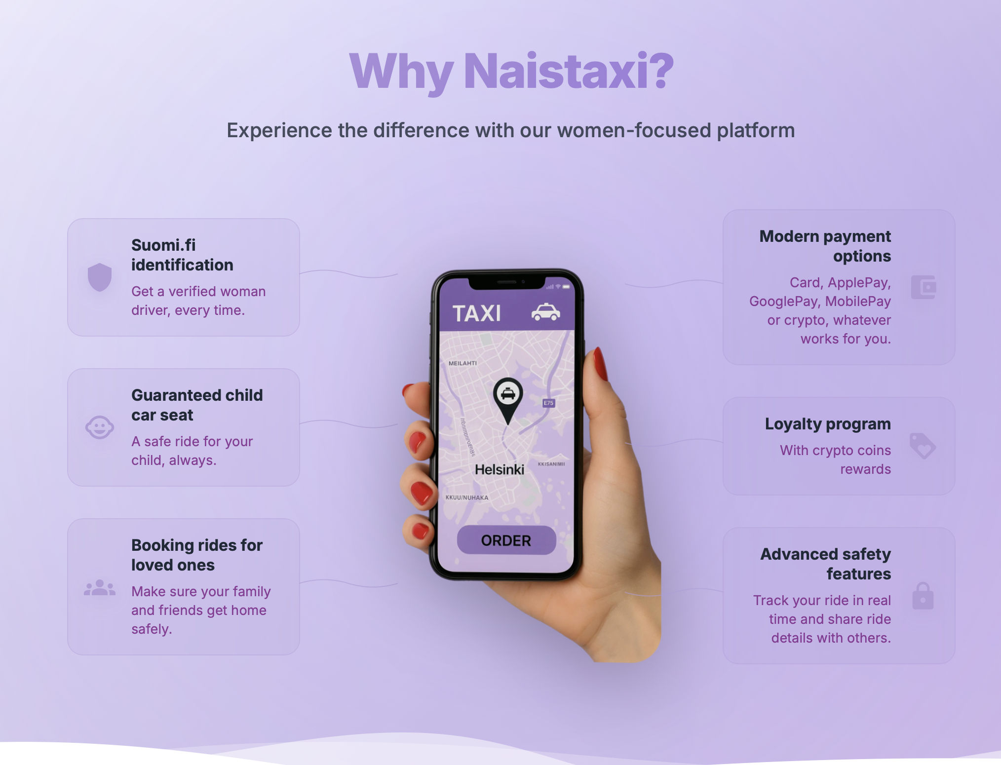 NaisTaxi — React Native App Concept preview